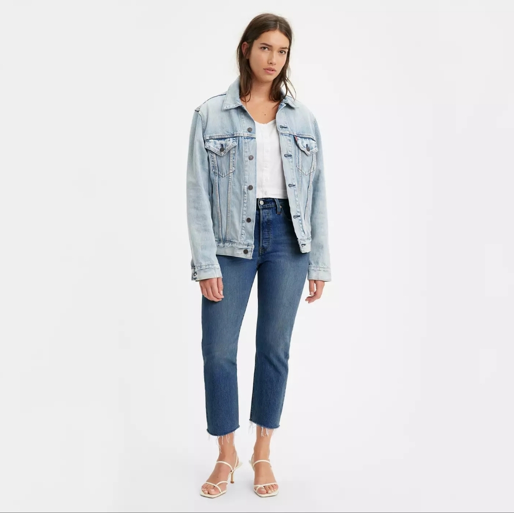 Levi's 501 Original Cropped Jeans Size 26